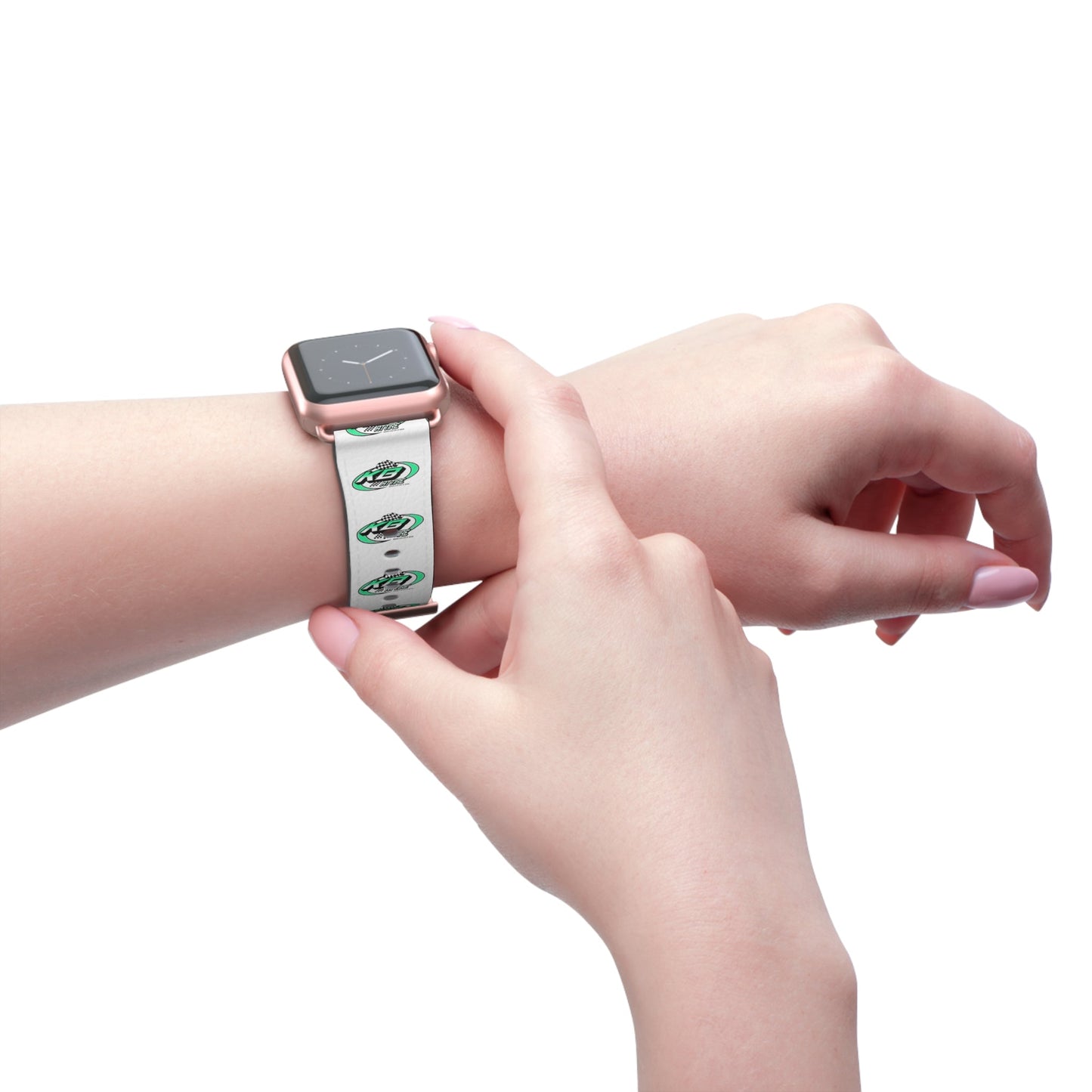 KB Attire "Racer" Logo Watch Band