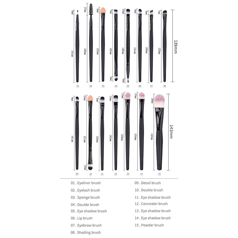 Beauty Professional Makeup Brushes