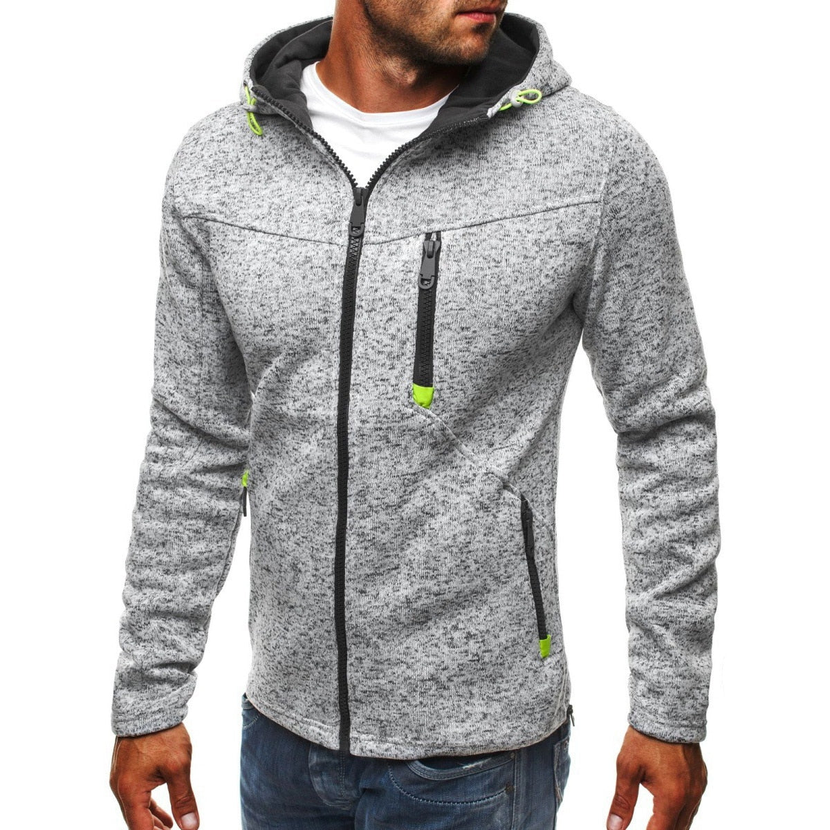 Fleece Men Hooded Sweatshirt