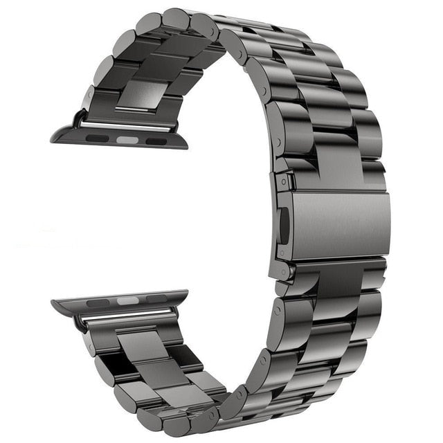 Steel strap For Apple Watch band 45mm 44mm 42mm 38mm 40mm 41mm Metal Sports Bracelet for iWatch Series 7 6 se 5 4 3 Accessories