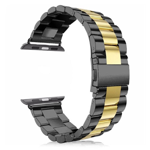 Steel strap For Apple Watch band 45mm 44mm 42mm 38mm 40mm 41mm Metal Sports Bracelet for iWatch Series 7 6 se 5 4 3 Accessories