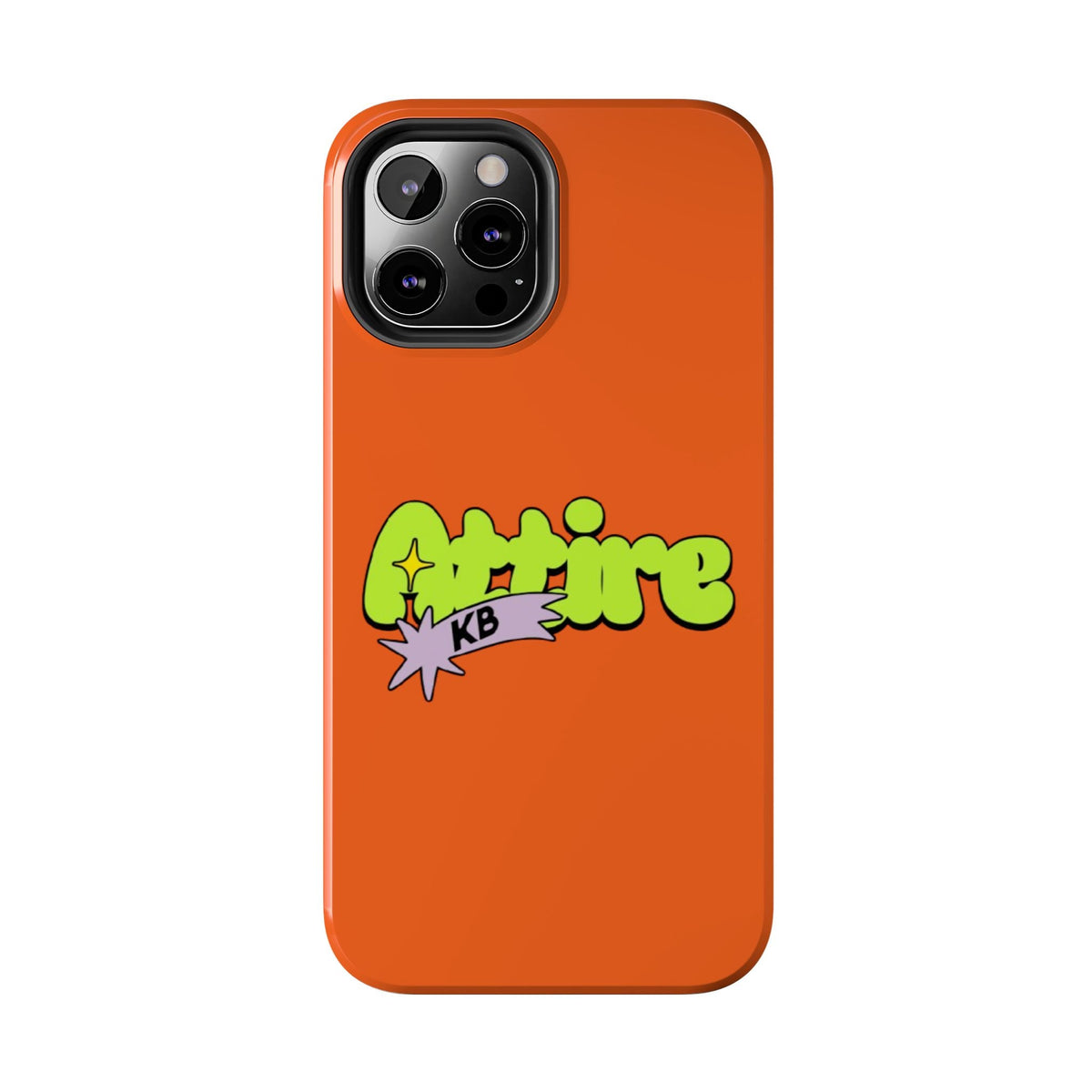 KB Attire Cartoon Phone Case (Orange)