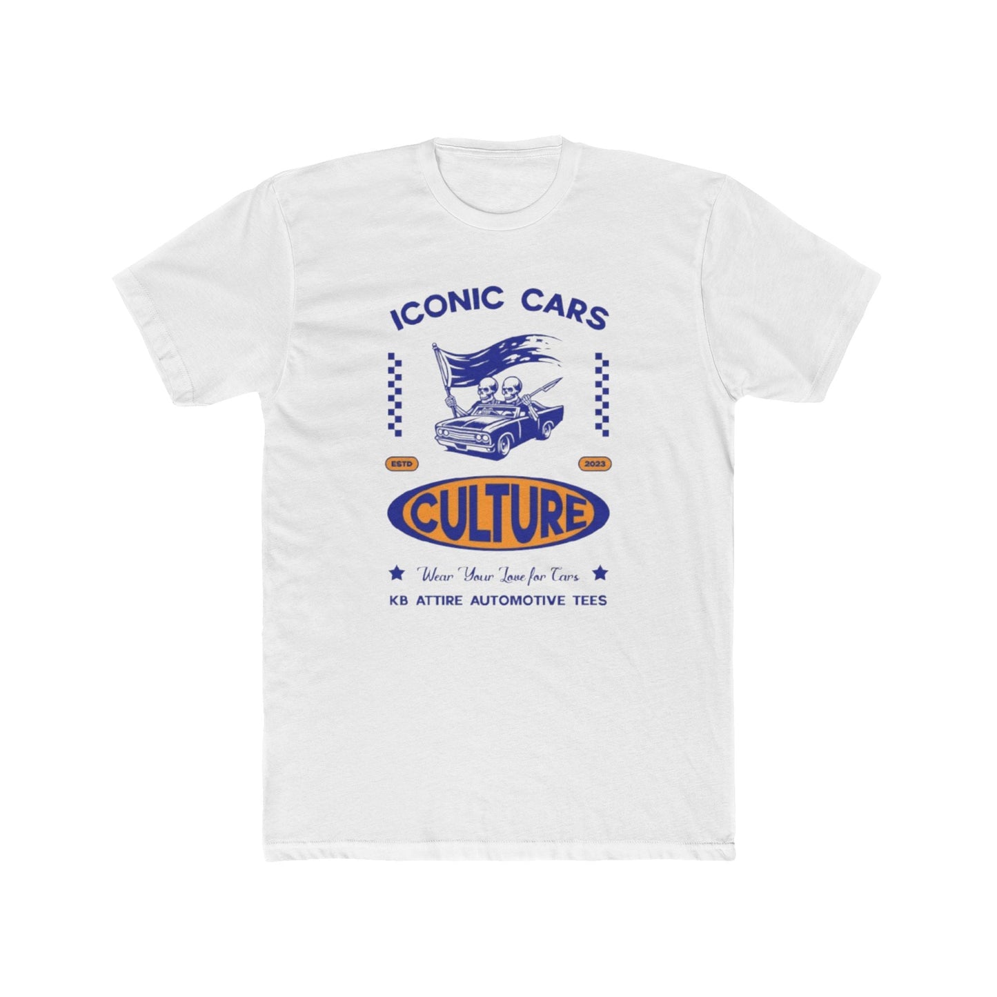 Iconic Cars Culture Unisex Cotton Crew Tee - Perfect for Car Enthusiasts