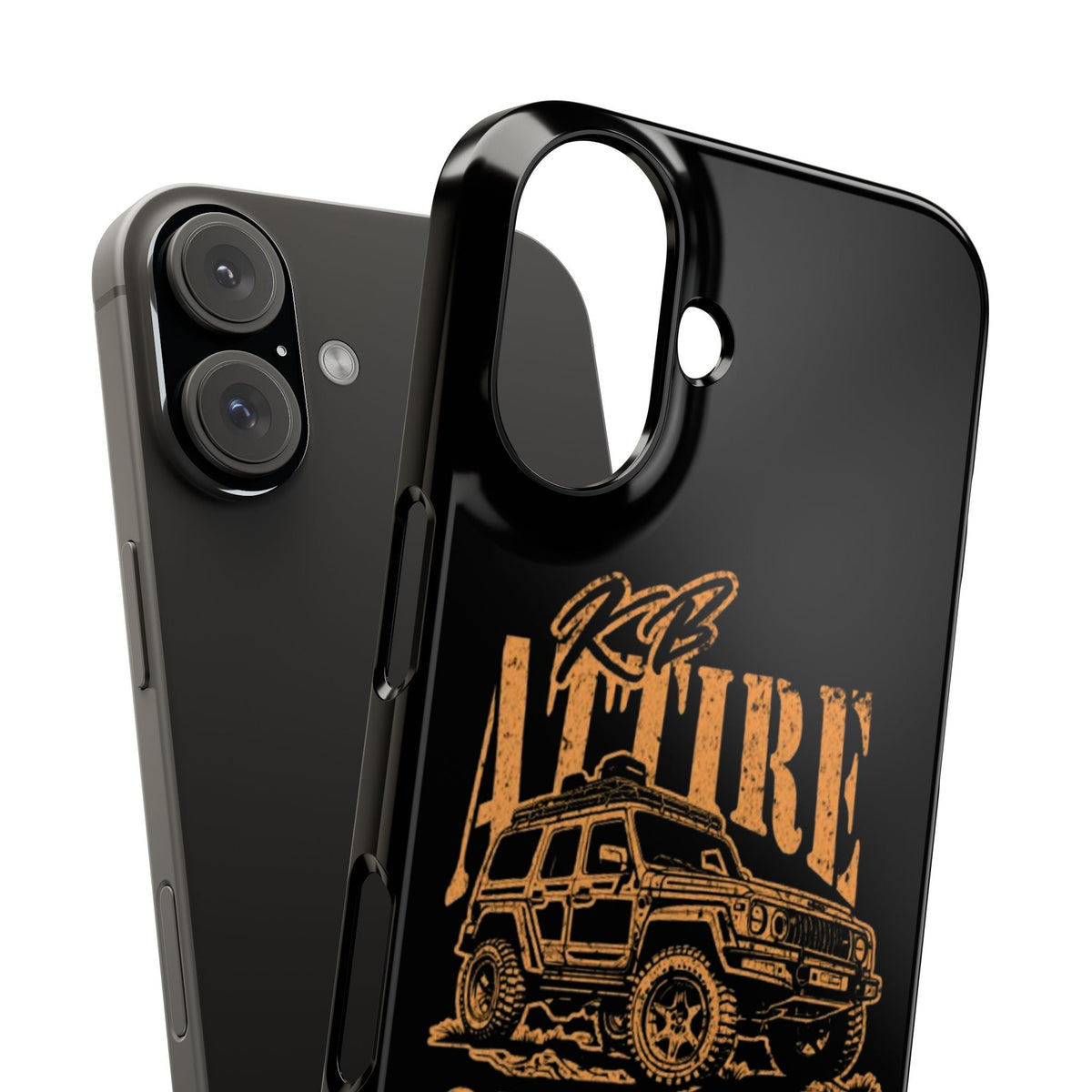 KB Attire Offroad Adventure IPhone Case (Black)