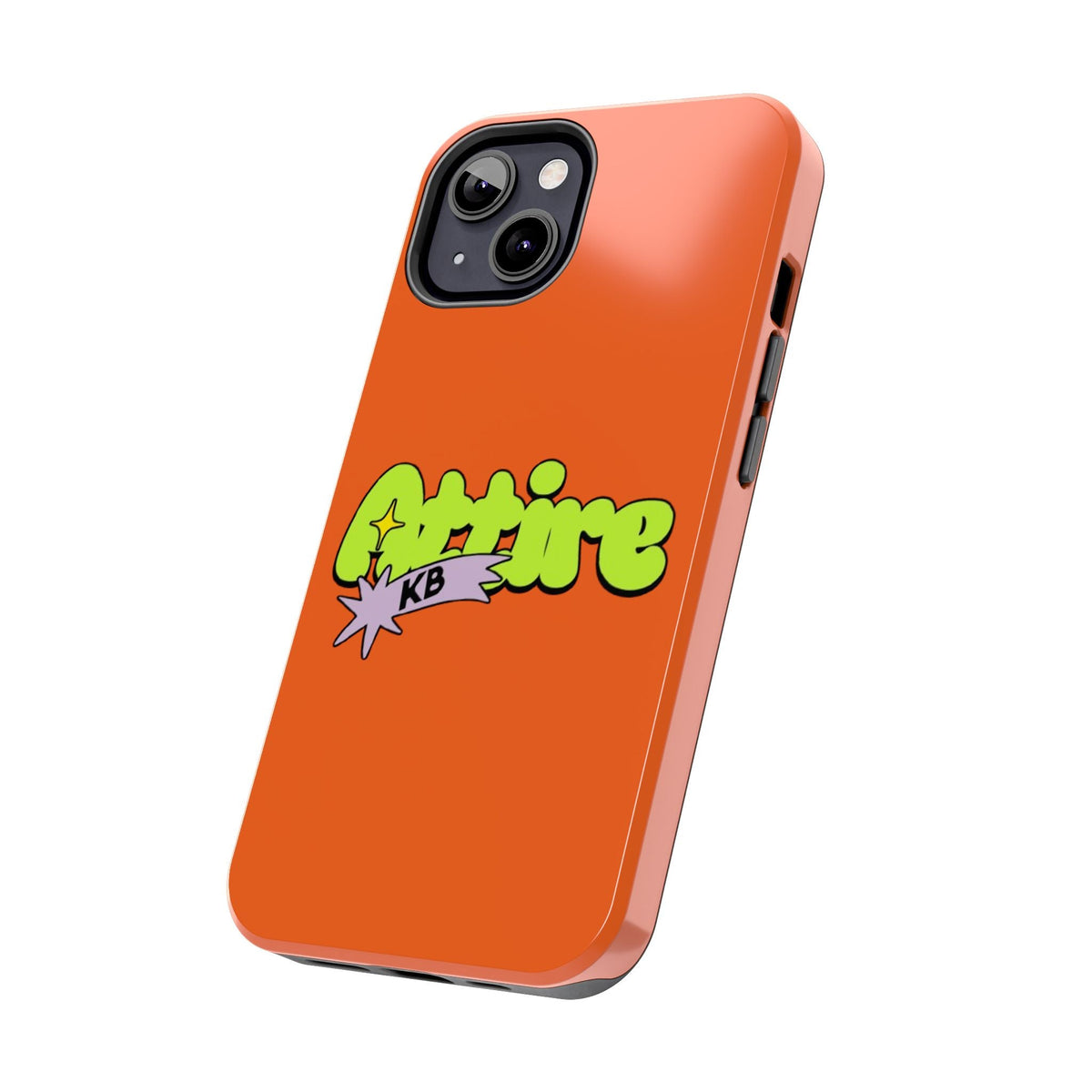 KB Attire Cartoon Phone Case (Orange)