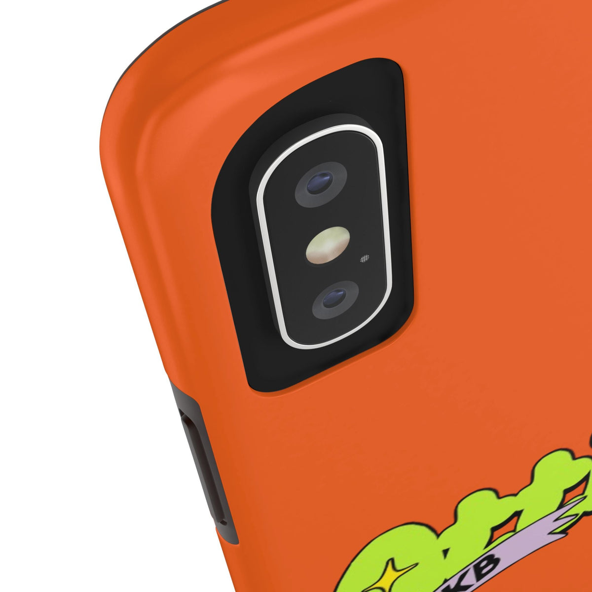KB Attire Cartoon Phone Case (Orange)