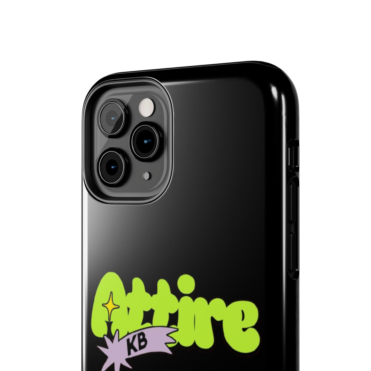 KB Attire Cartoon Phone Case (Black)