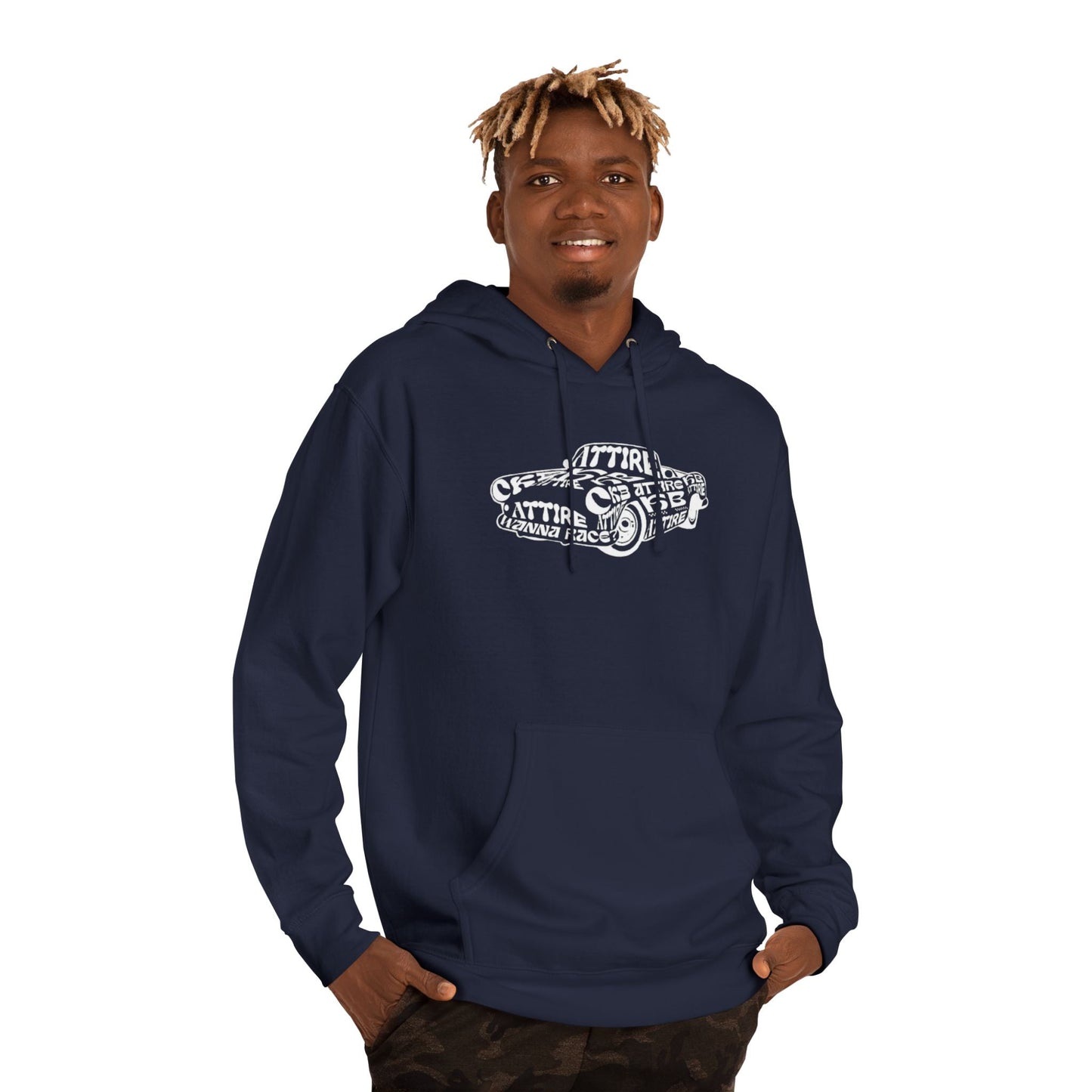KB Attire Car Logo Unisex Hooded Sweatshirt