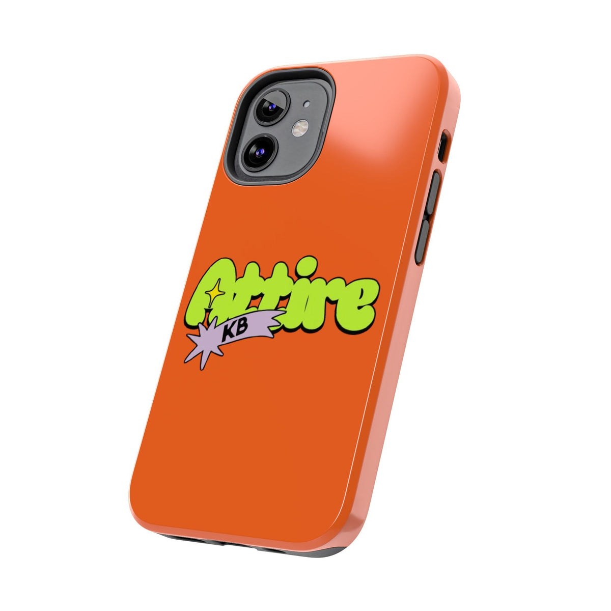 KB Attire Cartoon Phone Case (Orange)