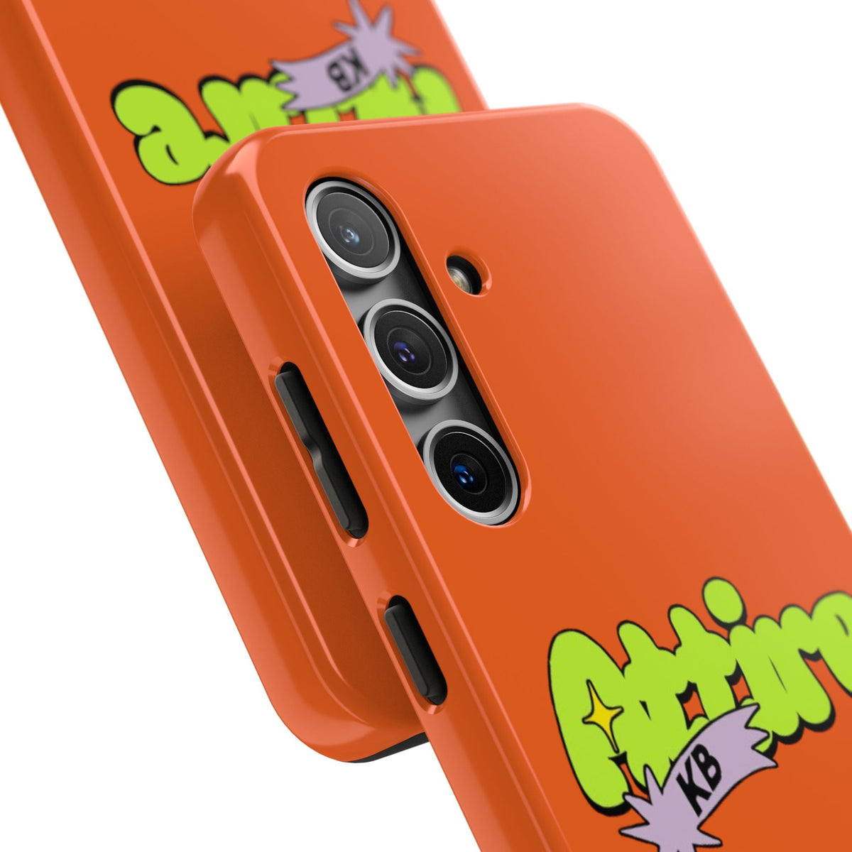 KB Attire Cartoon Phone Case (Orange)