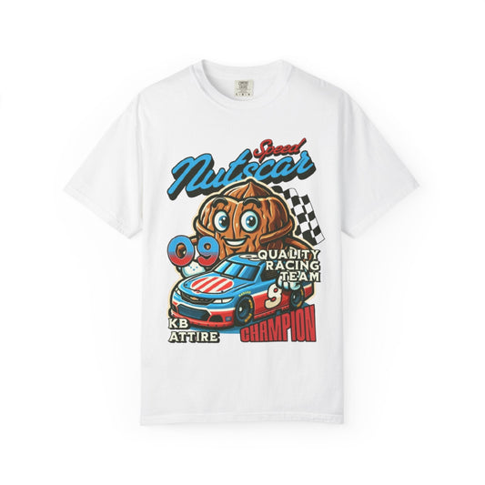 Champion Nutcar Racing T-Shirt | Unisex Garment-Dyed Tee for Racing Fans