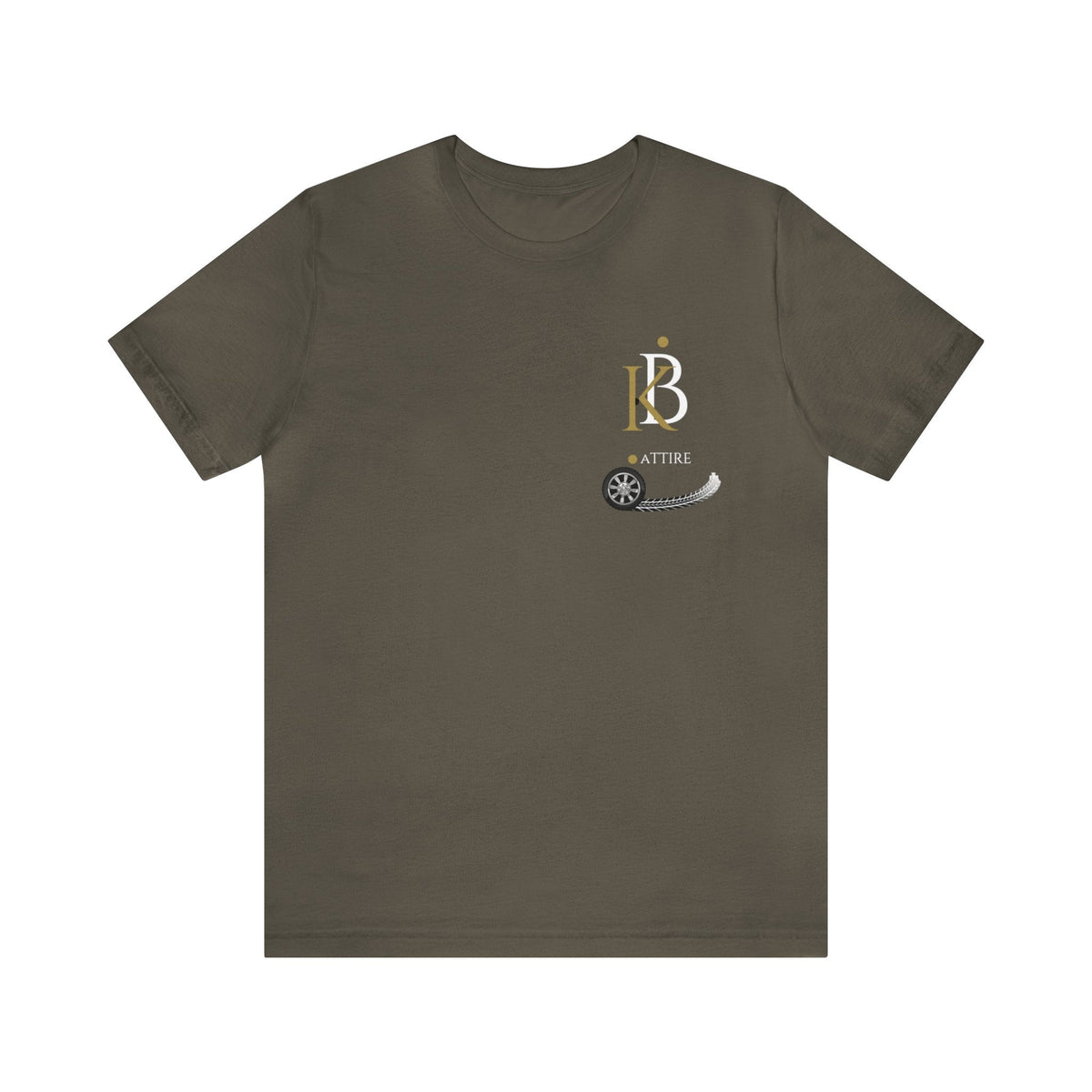 Custom KB Attire "Battle Together, Battle in Arms" Navy Green Unisex Jersey Short Sleeve Tee