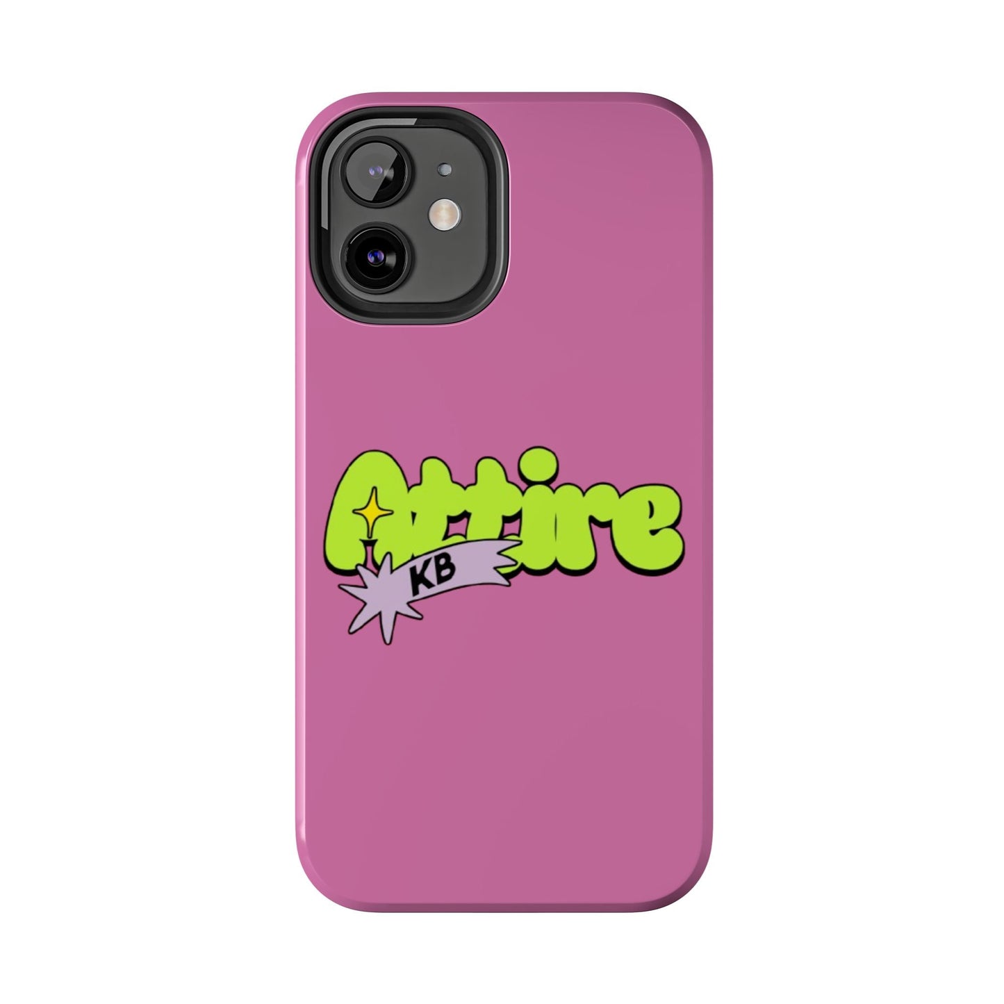 KB Attire Cartoon Phone Case (Pink)