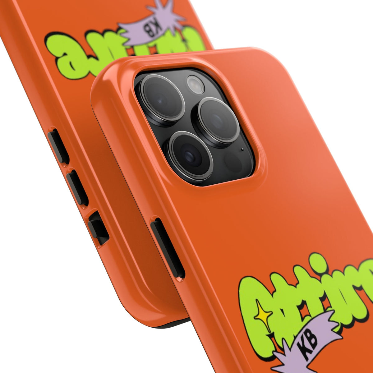 KB Attire Cartoon Phone Case (Orange)