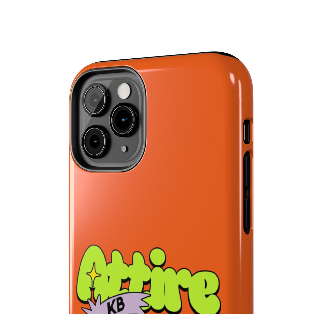 KB Attire Cartoon Phone Case (Orange)