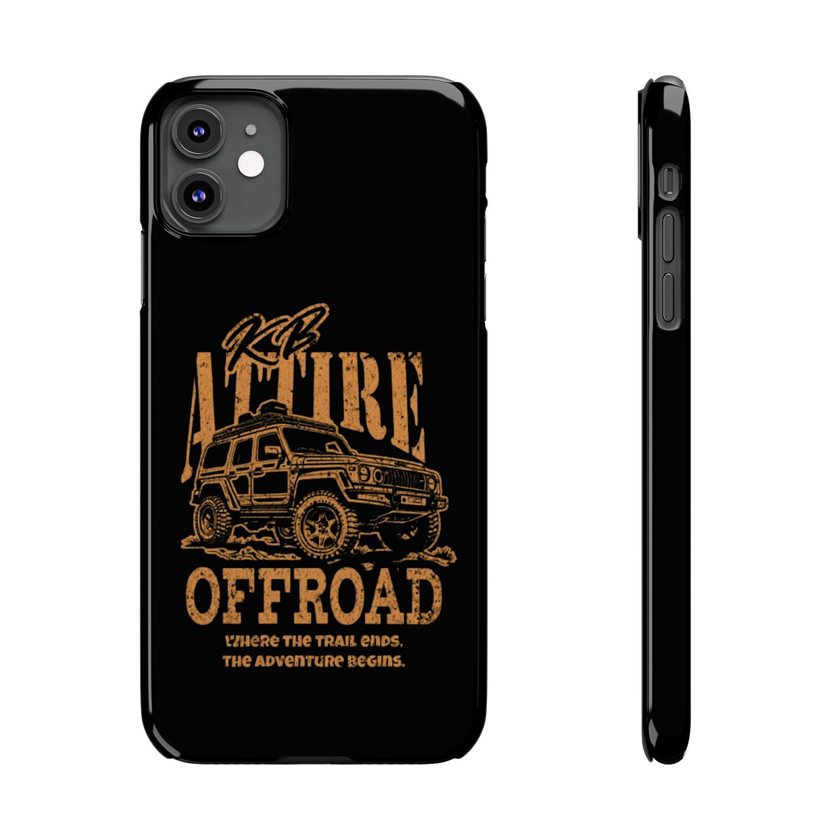 KB Attire Offroad Adventure IPhone Case (Black)