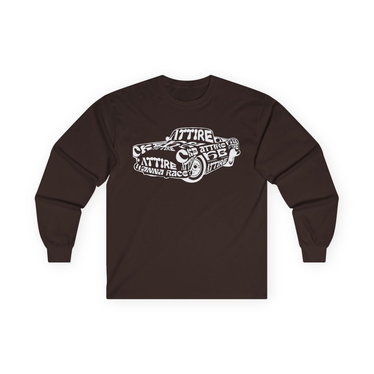 KB Attire 'Car' Logo Long Sleeve Tee