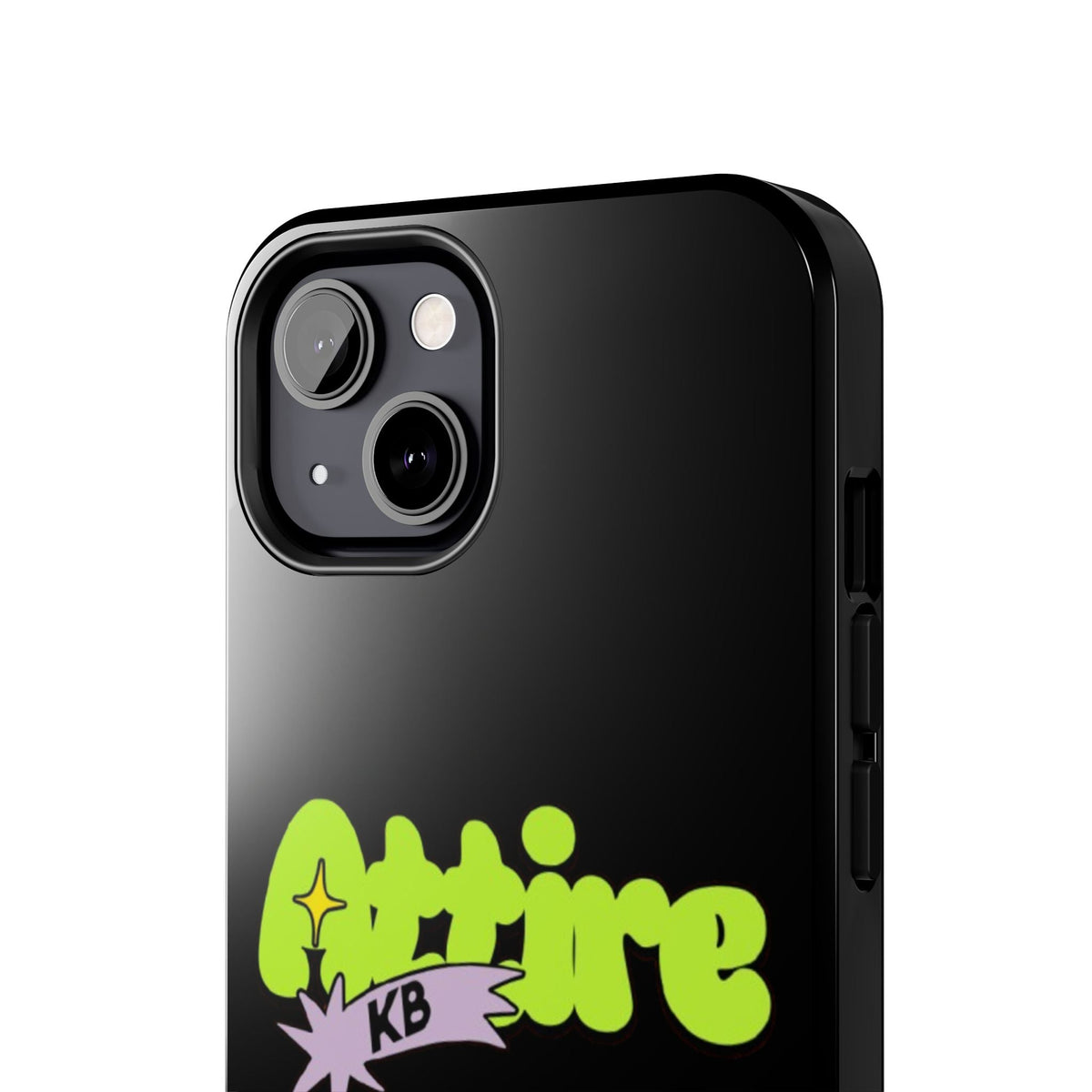 KB Attire Cartoon Phone Case (Black)