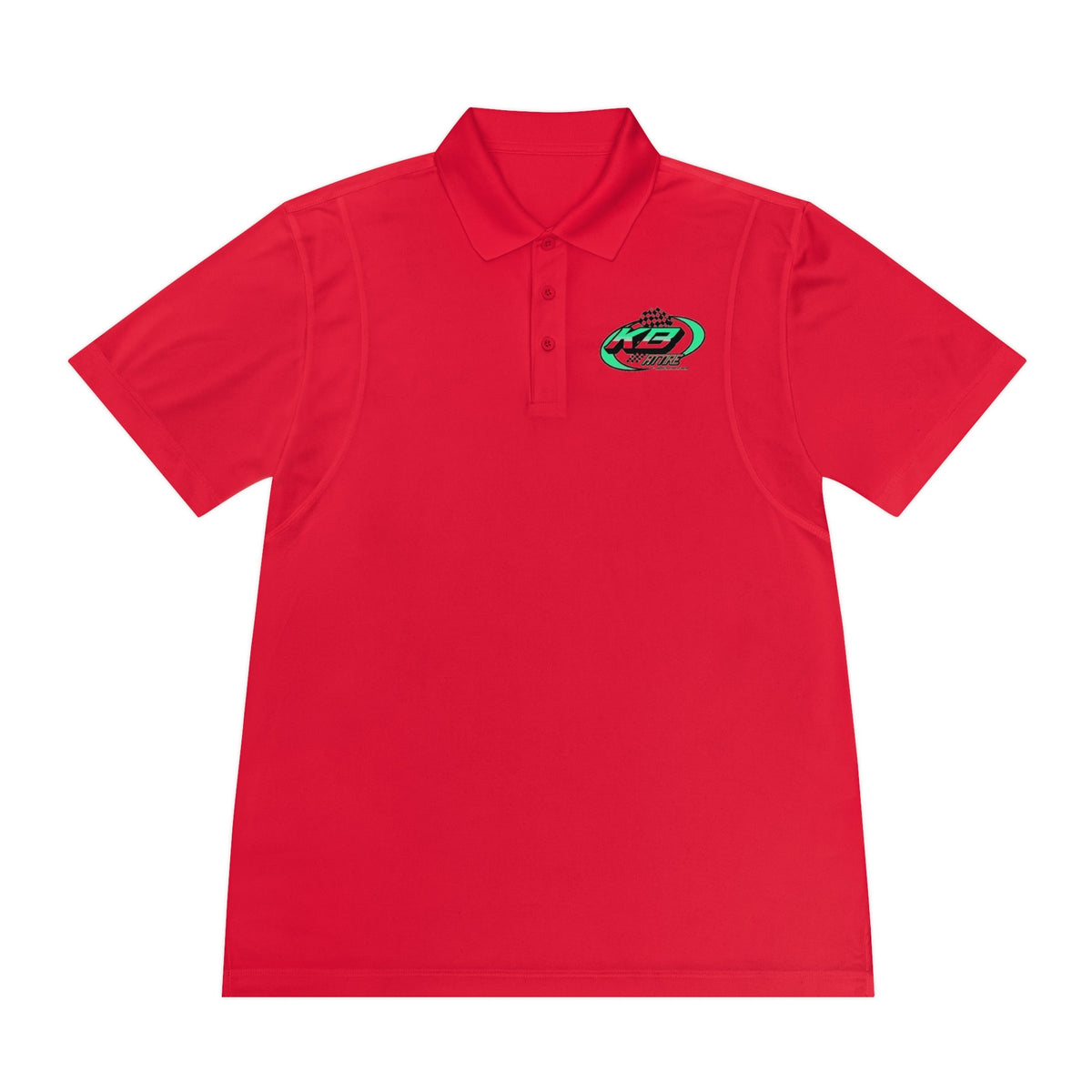 KB Attire Men's Logo Sport Polo Shirt