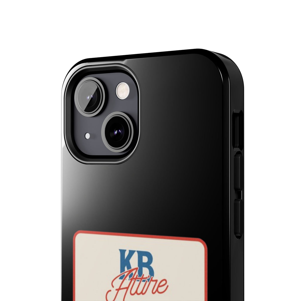 KB Attire 'The Patch' Phone Case (Black)