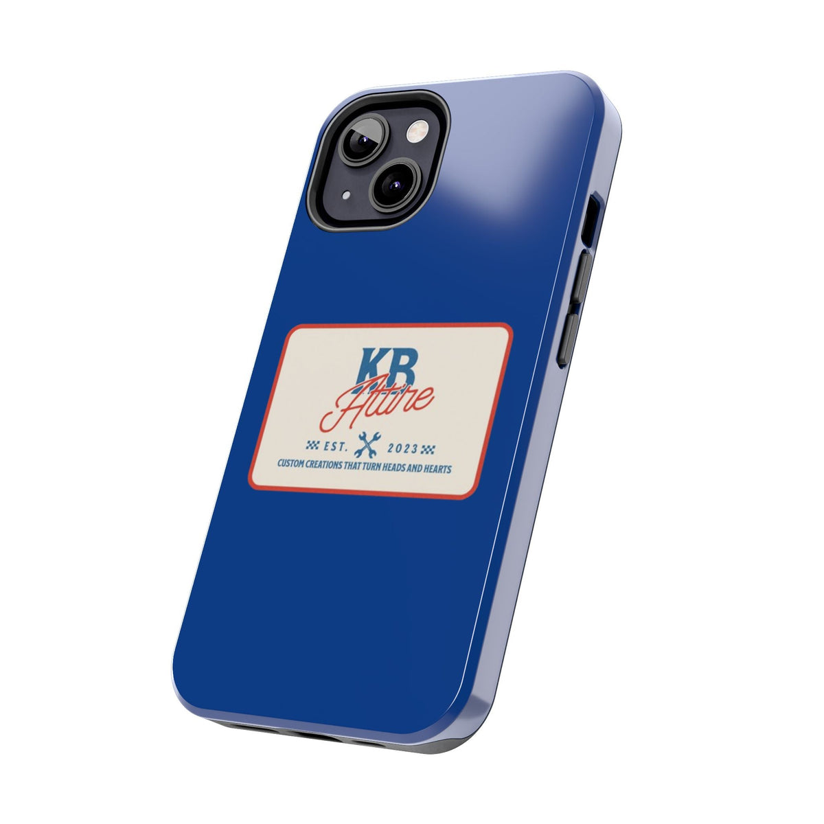 KB Attire 'The Patch' Phone Case (Blue)