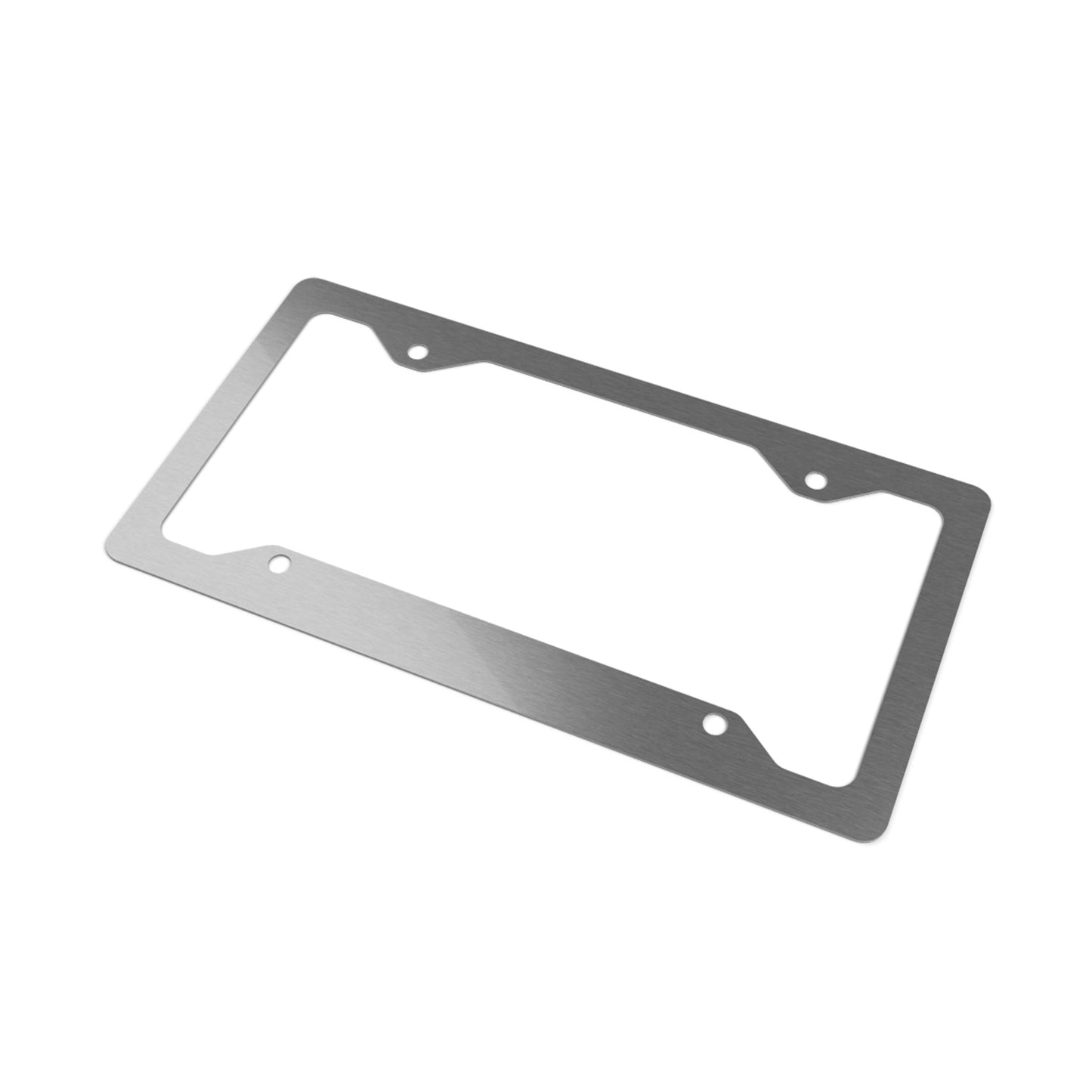 KB Attire "Cartoon" Logo Metal License Plate Frame
