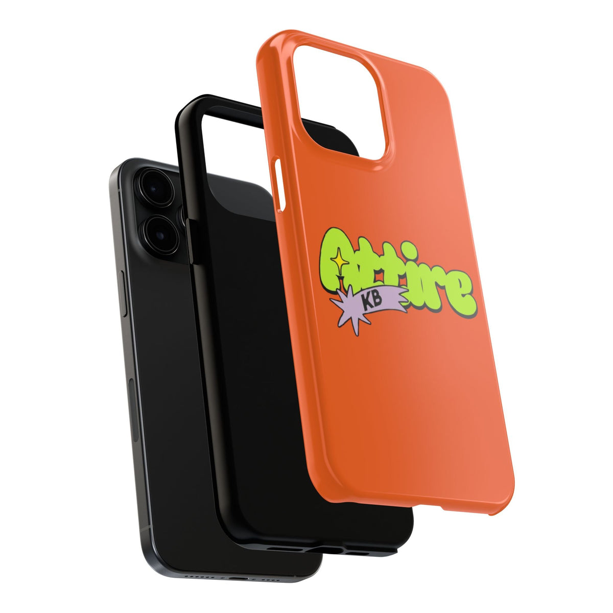 KB Attire Cartoon Phone Case (Orange)