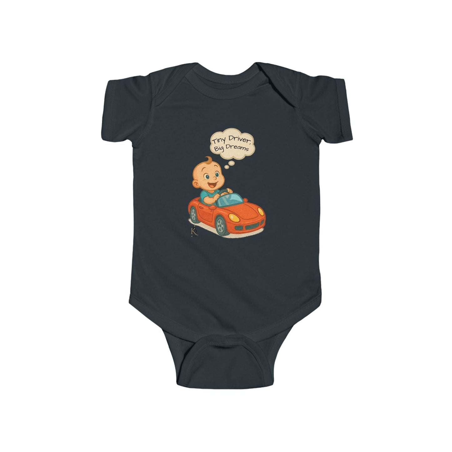 KB Attire "Big Dreamer" Baby Bodysuit