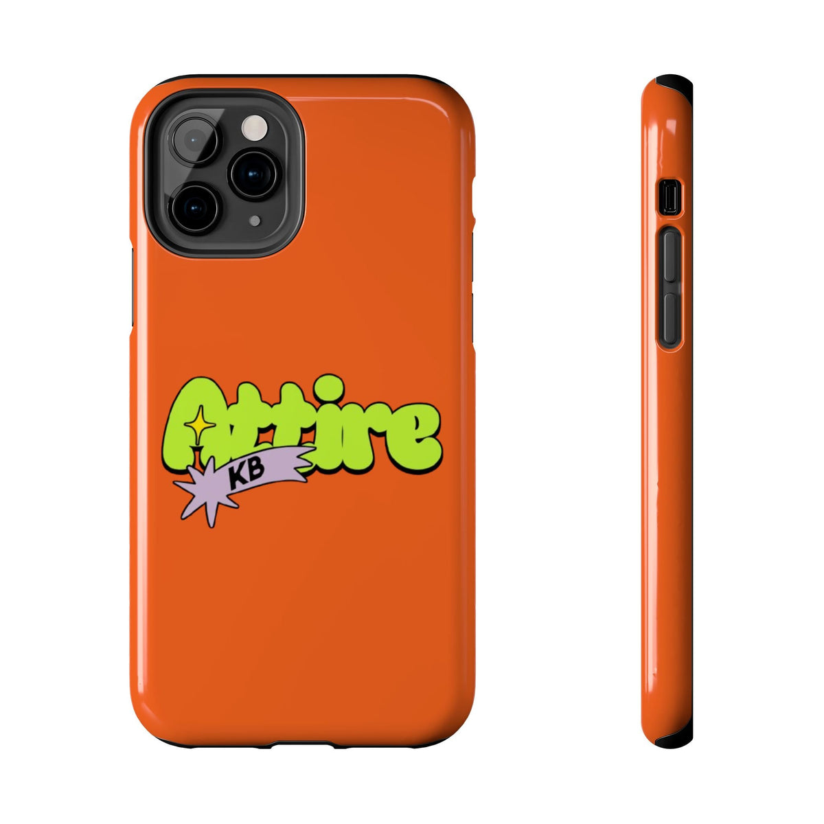KB Attire Cartoon Phone Case (Orange)