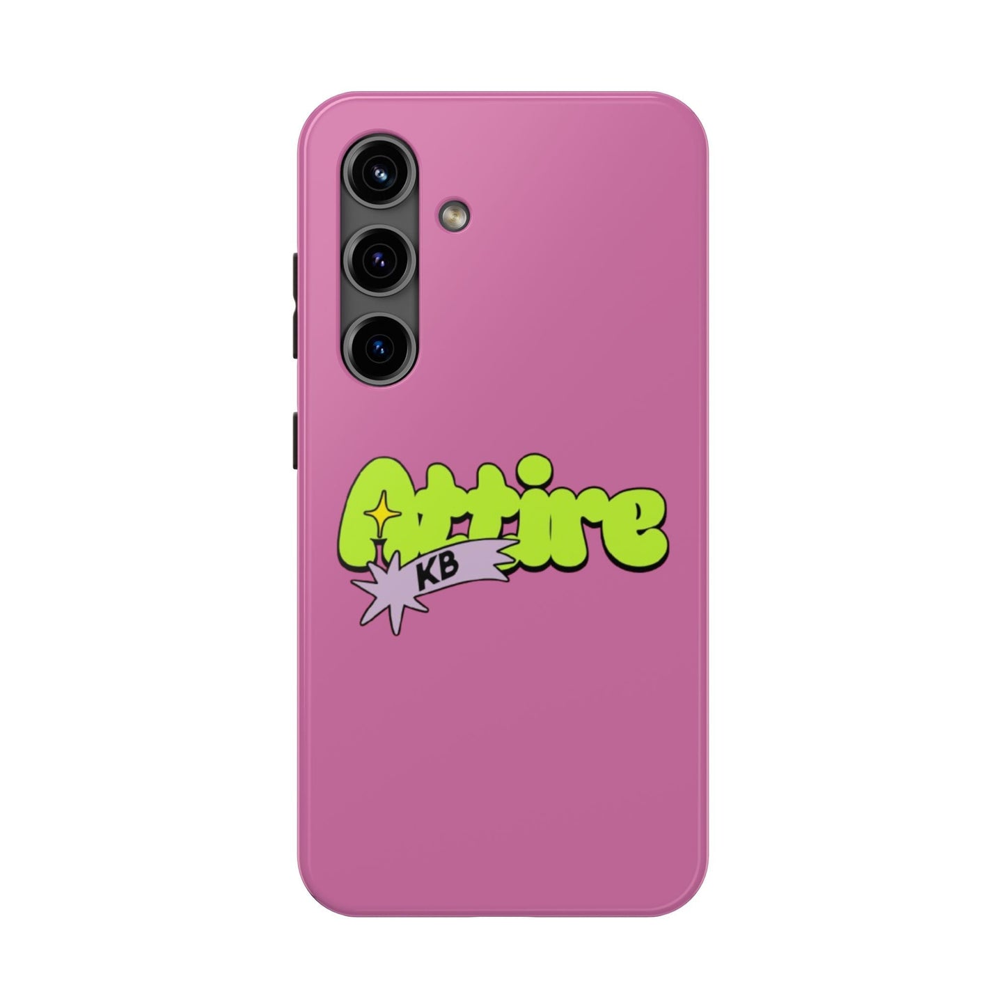 KB Attire Cartoon Phone Case (Pink)