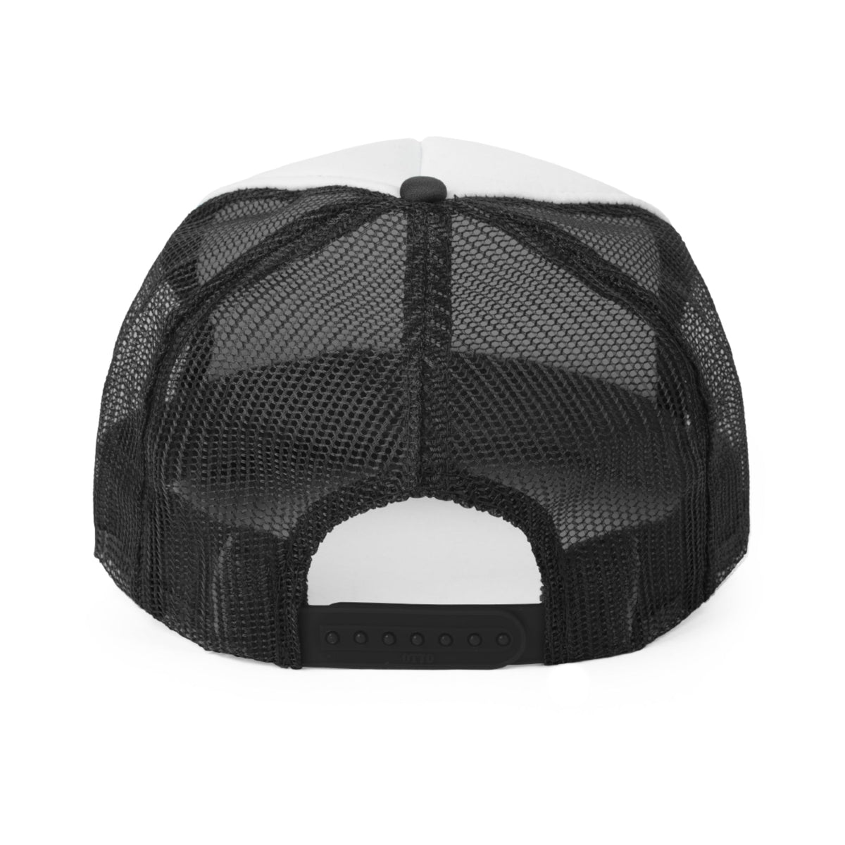 KB Attire Custom Black and White Trucker Cap