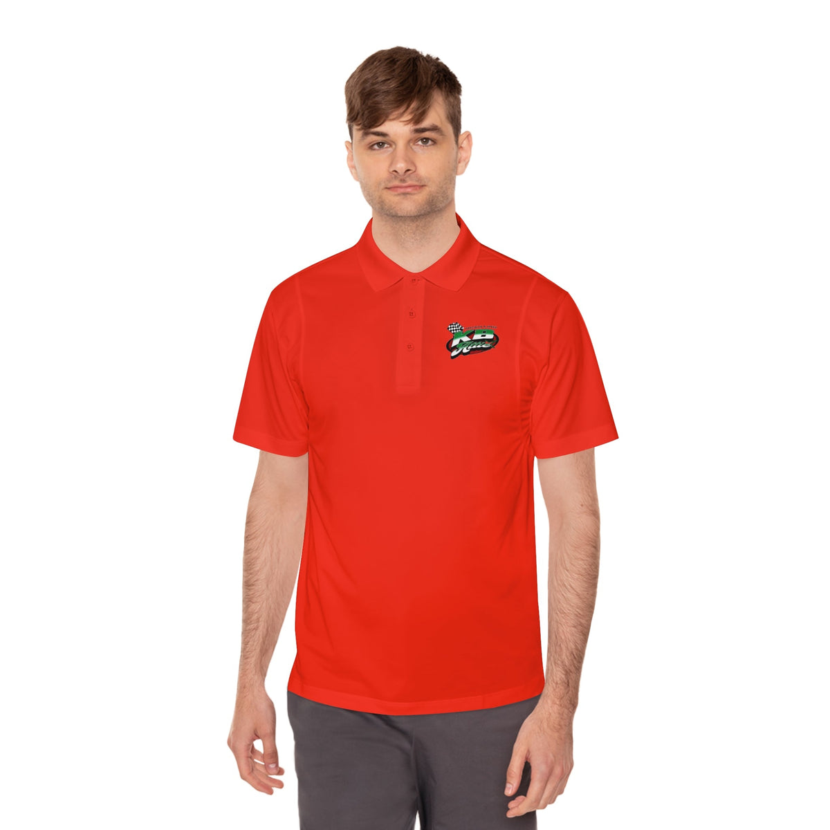 KB Attire Logo Sporty Men's Polo Shirt
