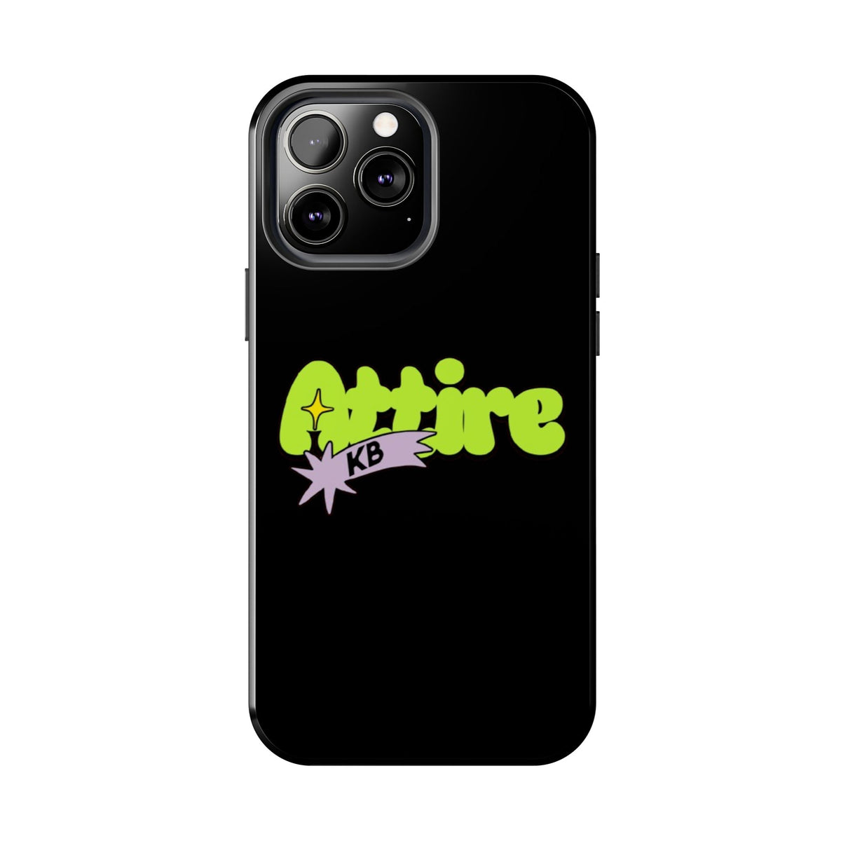 KB Attire Cartoon Phone Case (Black)