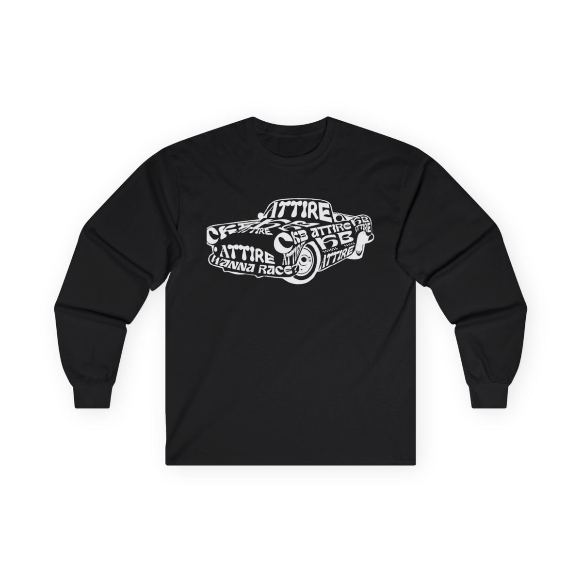 KB Attire 'Car' Logo Long Sleeve Tee