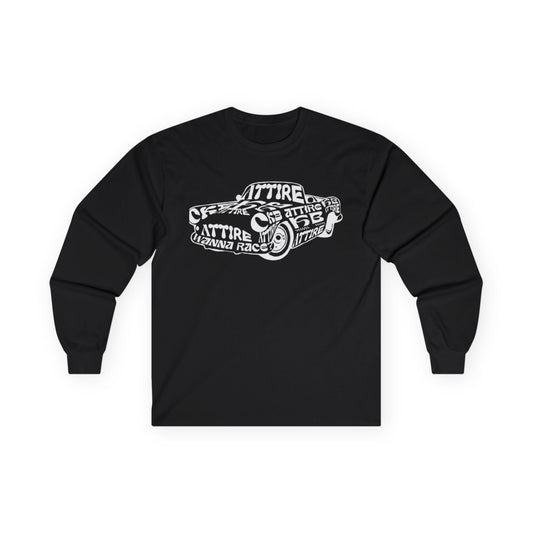 KB Attire 'Car' Logo Long Sleeve Tee
