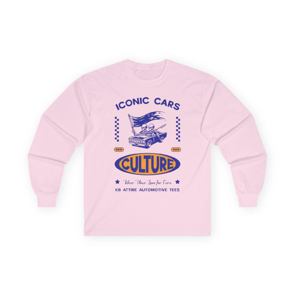 Iconic Cars Culture Long Sleeve Tee