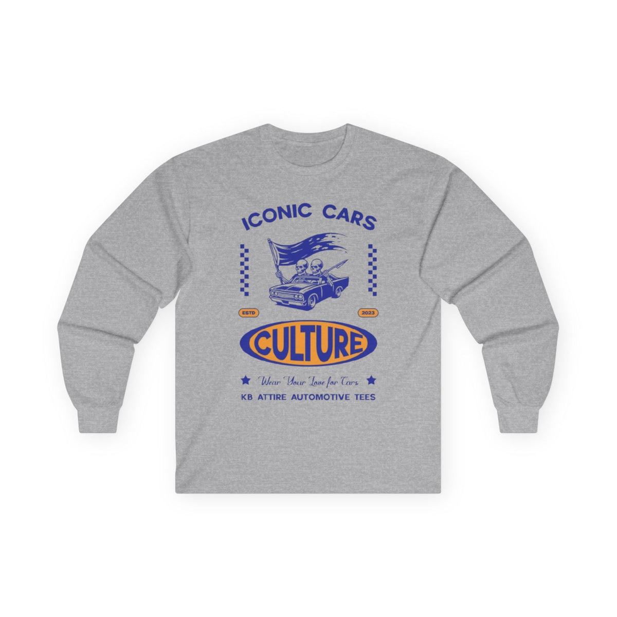 Iconic Cars Culture Long Sleeve Tee