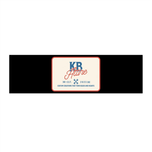 KB Attire "The Patch" Bumper Sticker