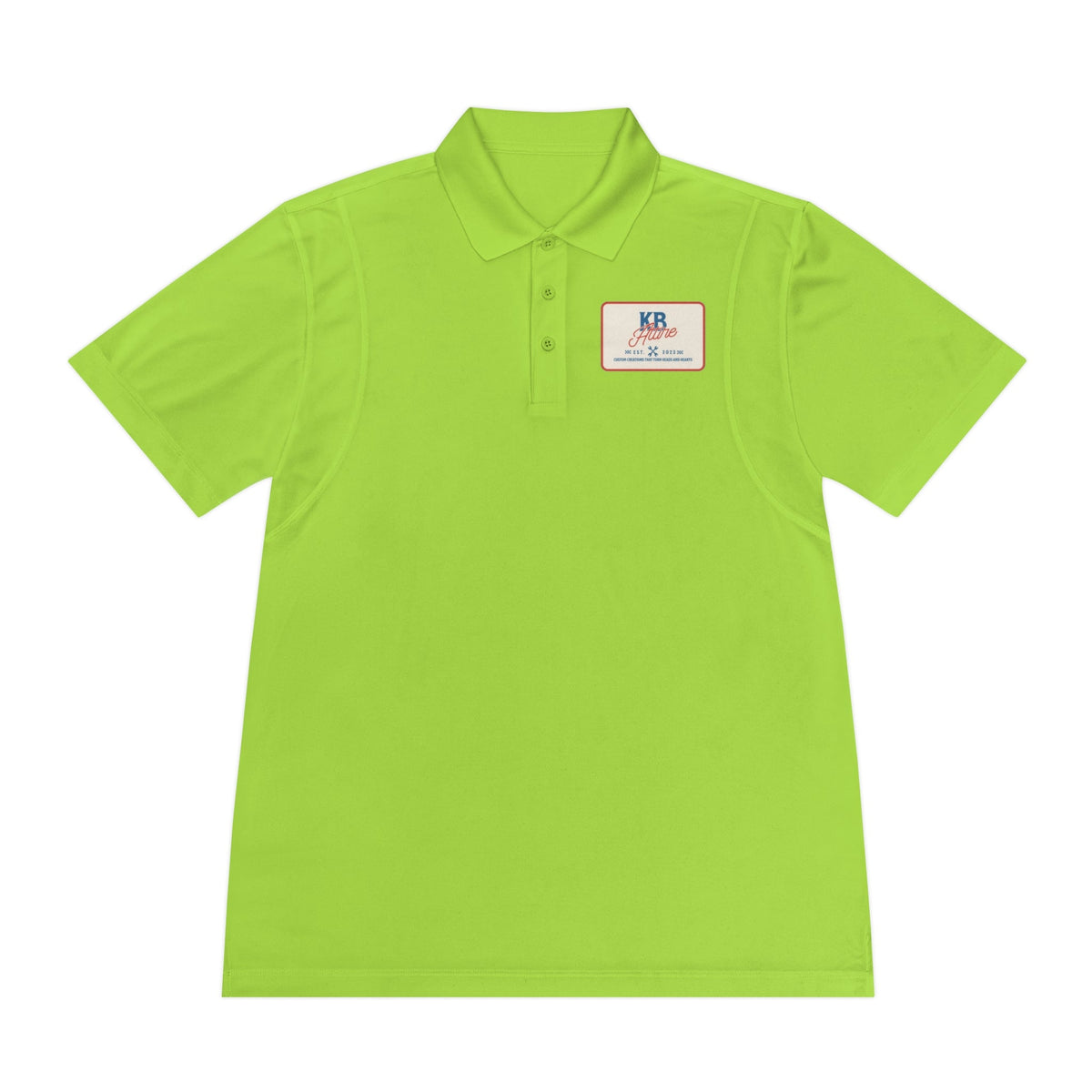KB Attire "The Patch" Men's Sport Polo Shirt