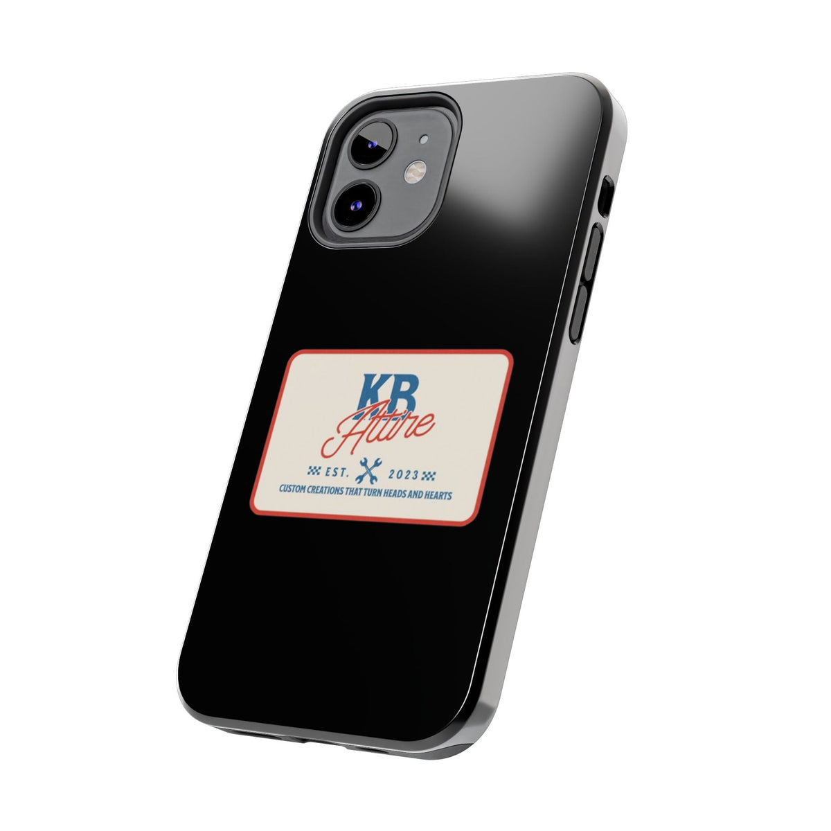 KB Attire 'The Patch' Phone Case (Black)