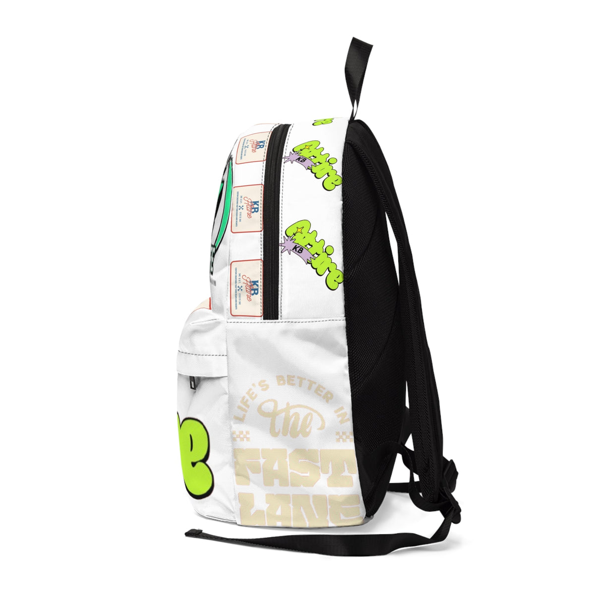 KB Attire All Over Logo Bookbag