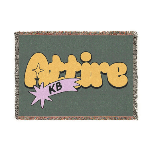 KB Attire "Cartoon" Logo Rug (Grey)