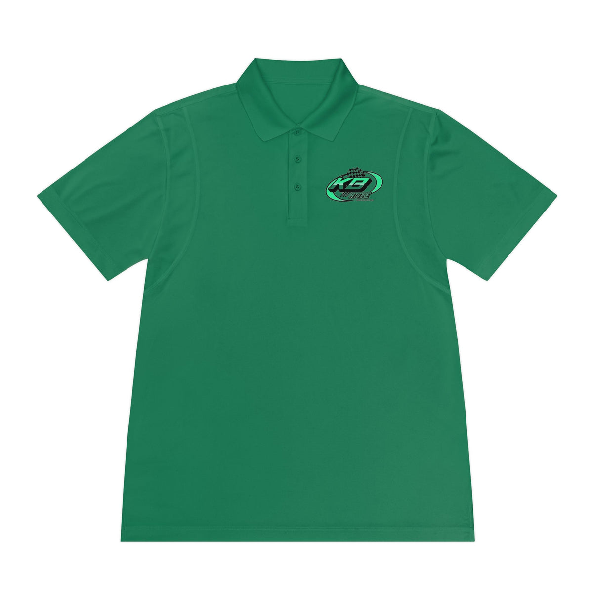 KB Attire Men's Logo Sport Polo Shirt