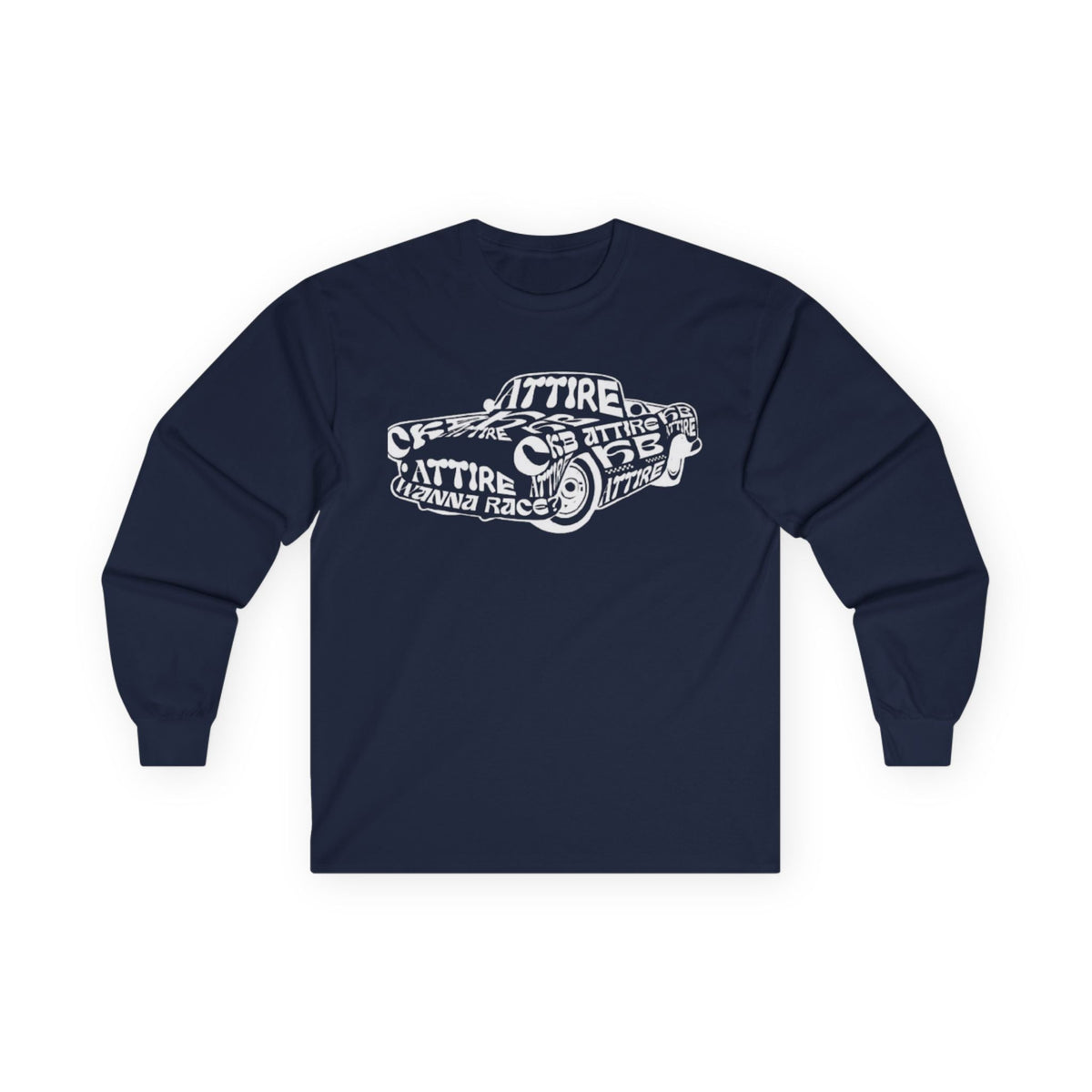 KB Attire 'Car' Logo Long Sleeve Tee
