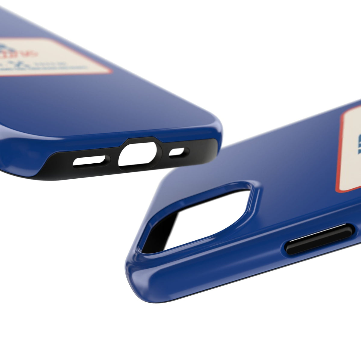 KB Attire 'The Patch' Phone Case (Blue)