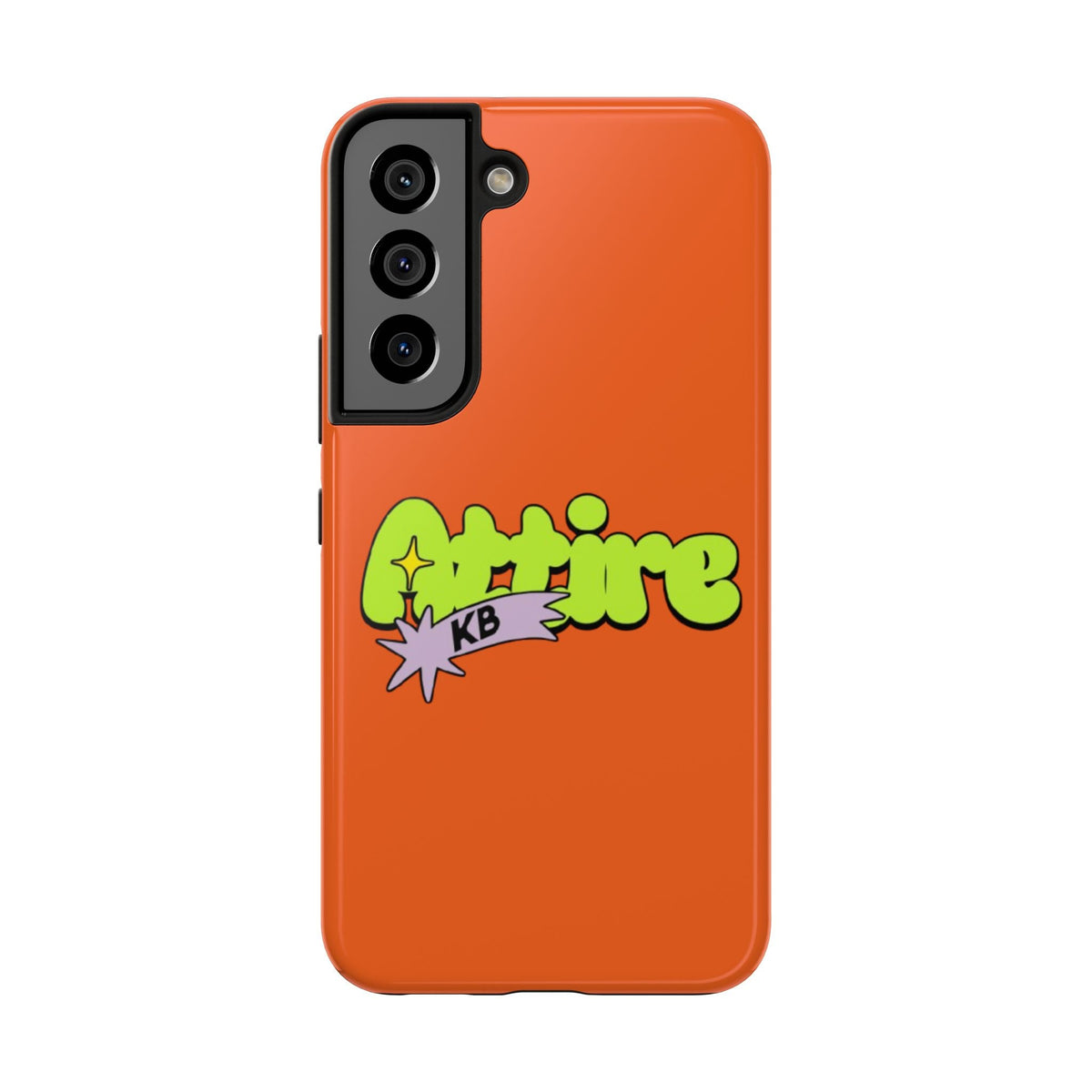 KB Attire Cartoon Phone Case (Orange)