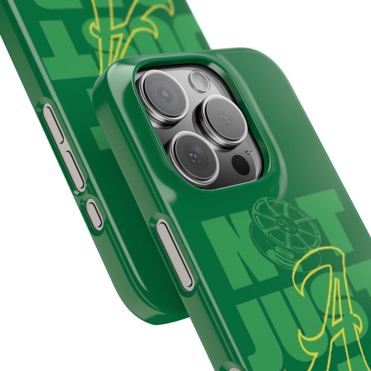 Not Just A Car Slim IPhone Cases (Green)