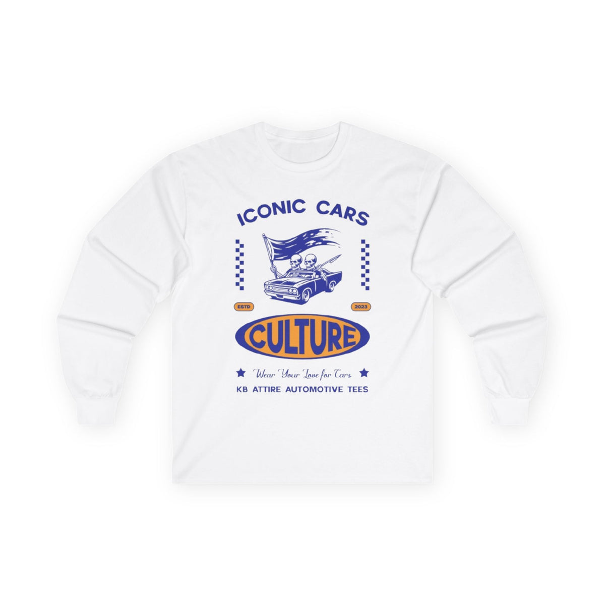 Iconic Cars Culture Long Sleeve Tee