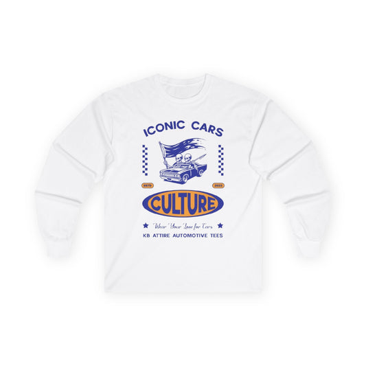 Iconic Cars Culture Long Sleeve Tee
