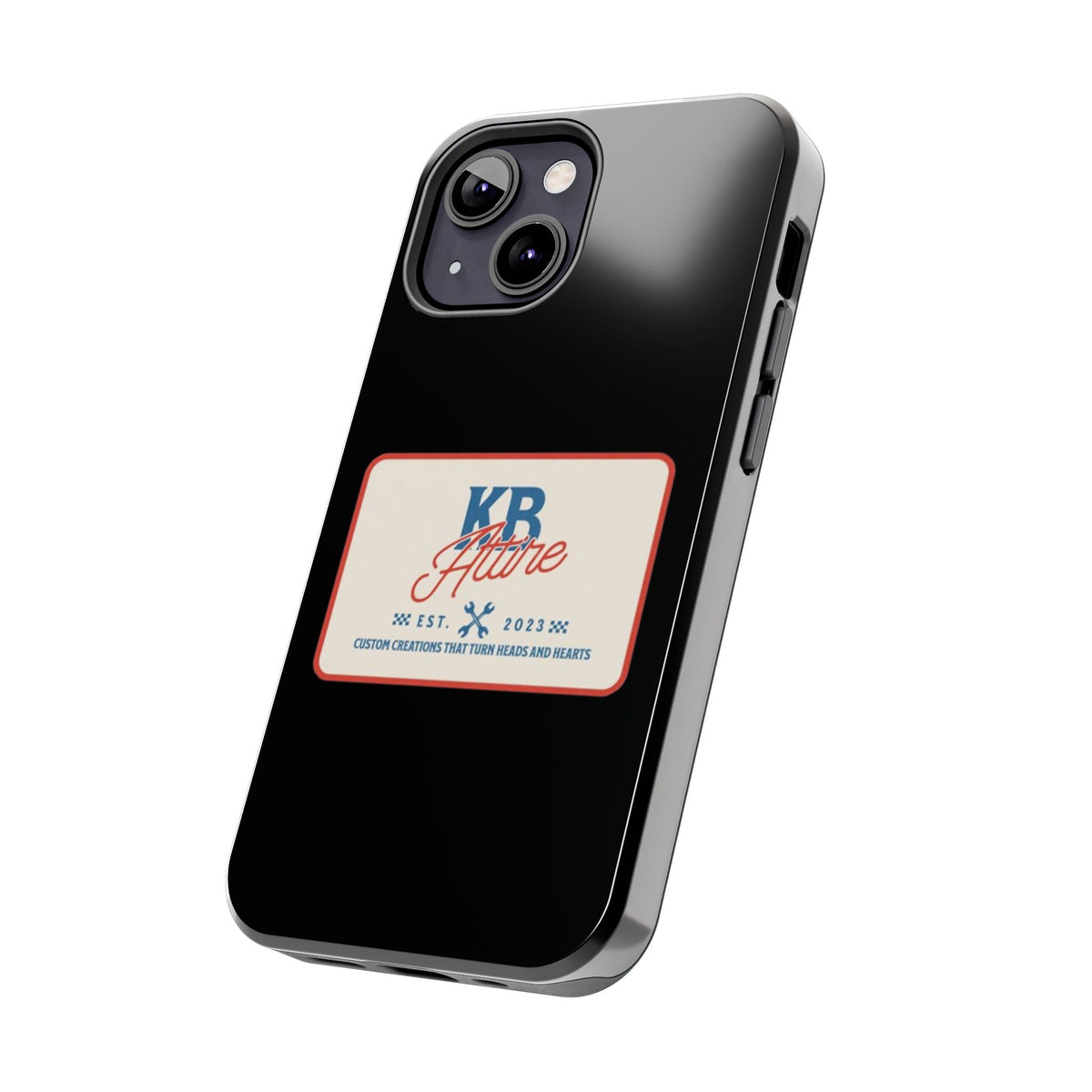 KB Attire 'The Patch' Phone Case (Black)